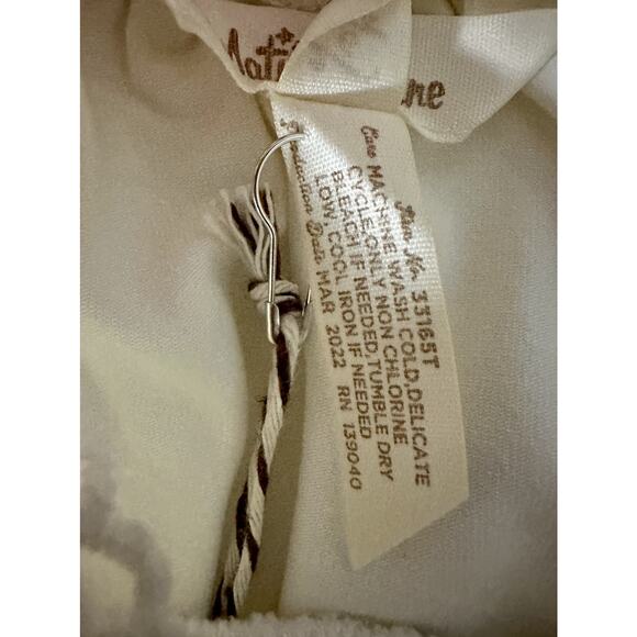 NWT Matilda Jane Enchanted Garden Cream Ruffle Coconut Tier Knit Lace Tank 6 - Picture 7 of 8